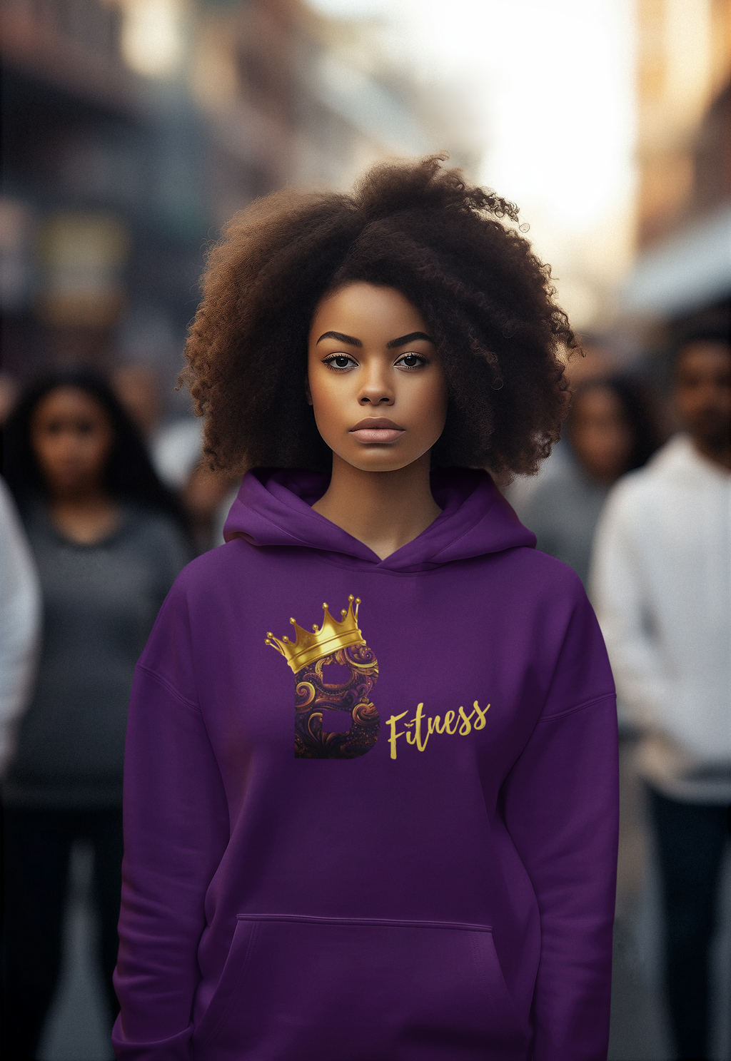 "B Fitness" - Special Edition (Purple) - Hoodie