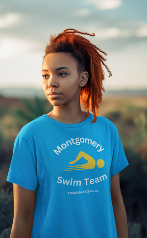 "Montgomery Swim Team" - Unisex T-Shirt