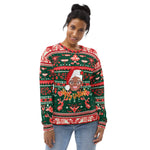 "Ugly Christmas Sweater" (Mrs. Claus) - Sweatshirt