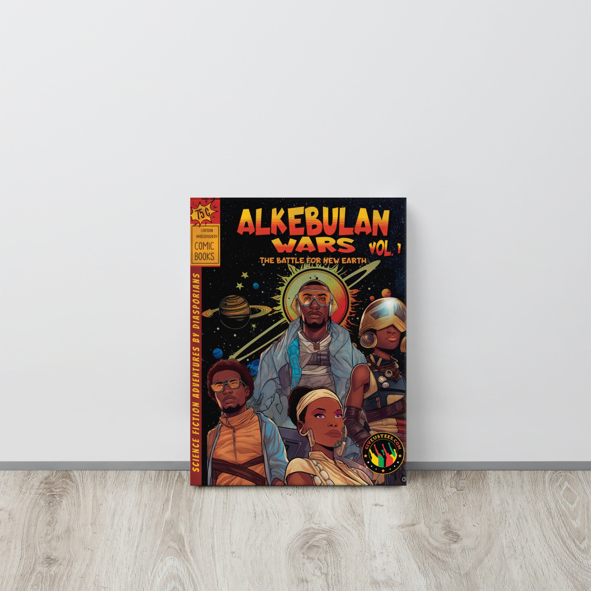 "Alkebulan Wars" - Canvas Print