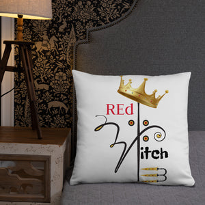 Red Witch Pillow