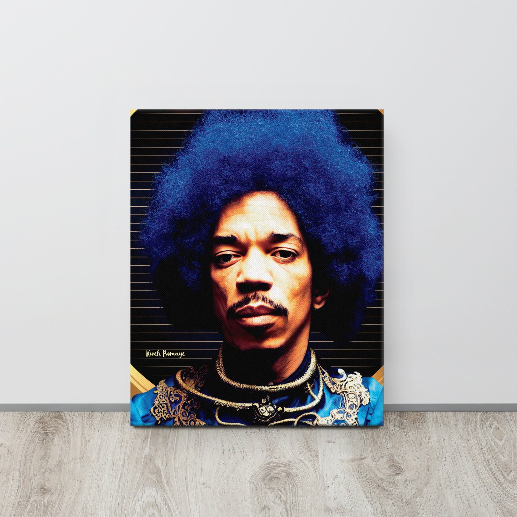 {Royal Ancestors} “Jimi Hendrix" - Canvas Print