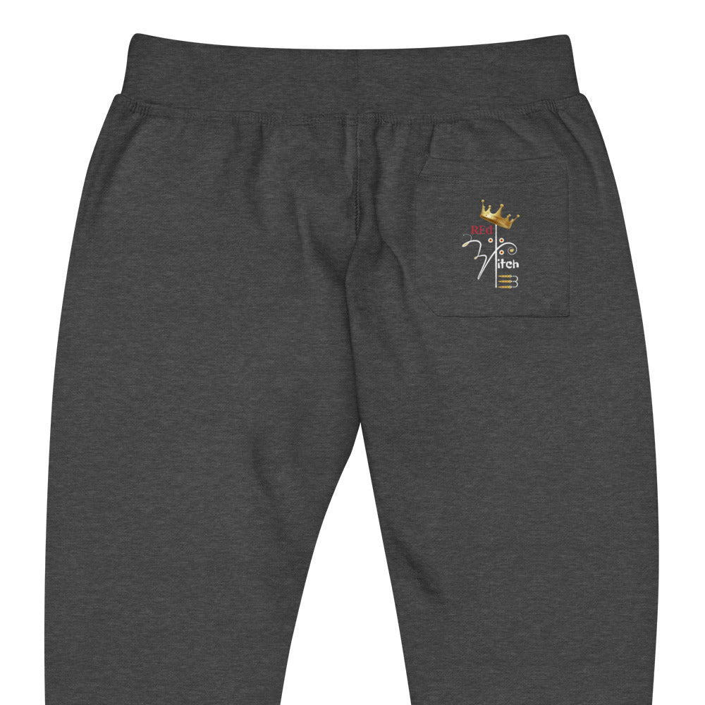 Red Witch Fleece Sweatpants - Joggers