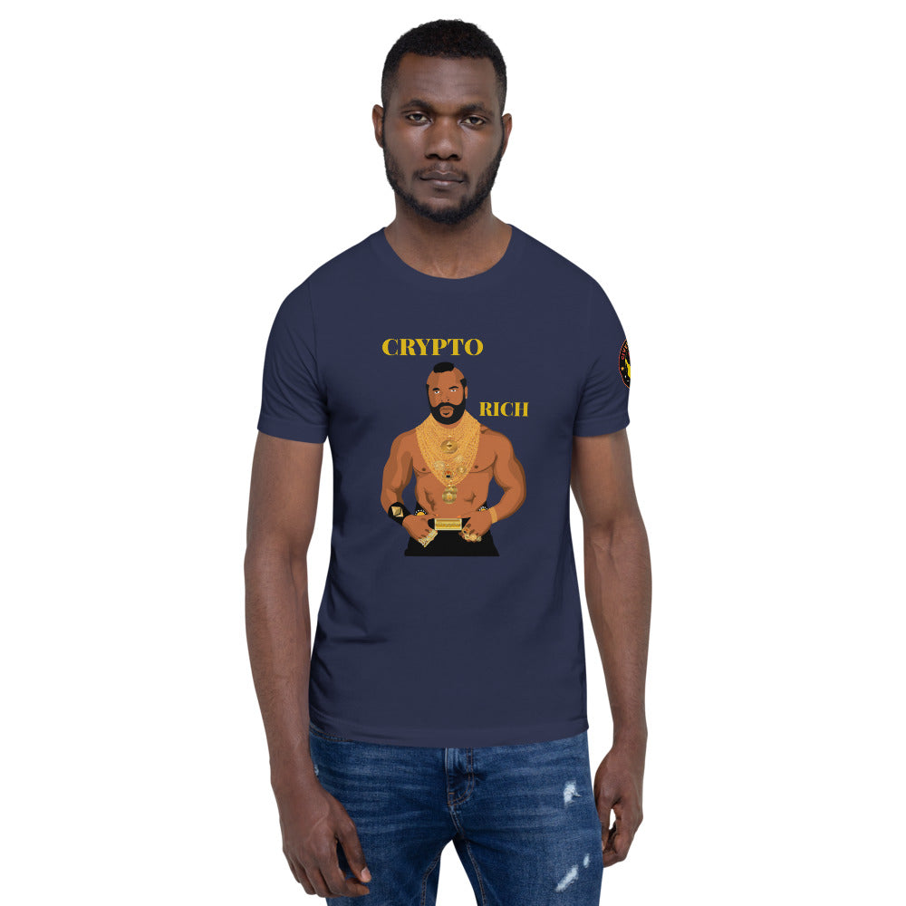 "Crypto Rich" (Unisex) - T-Shirt